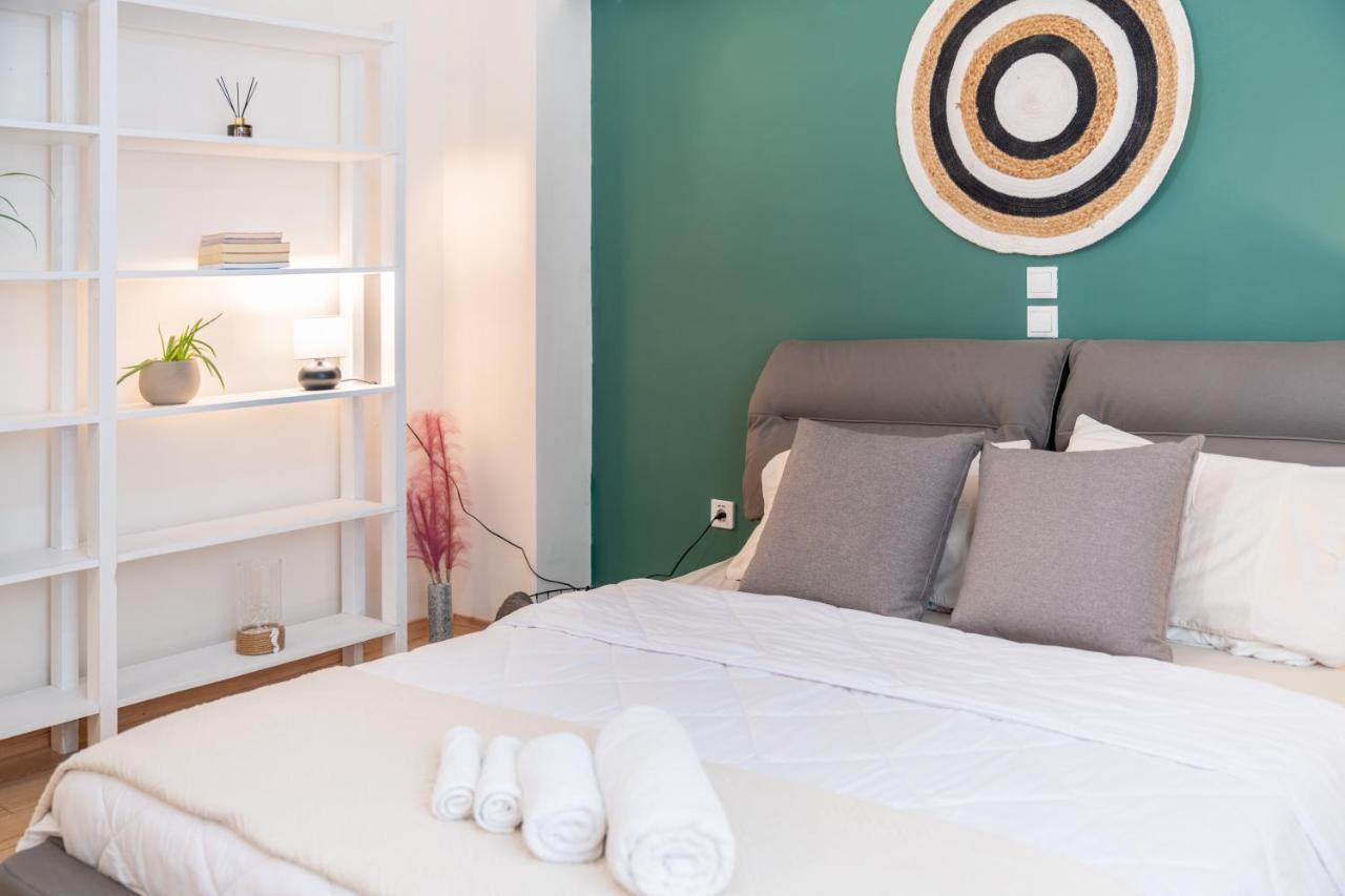 Boho Chic Apartment Under Acropolis Athene Buitenkant foto