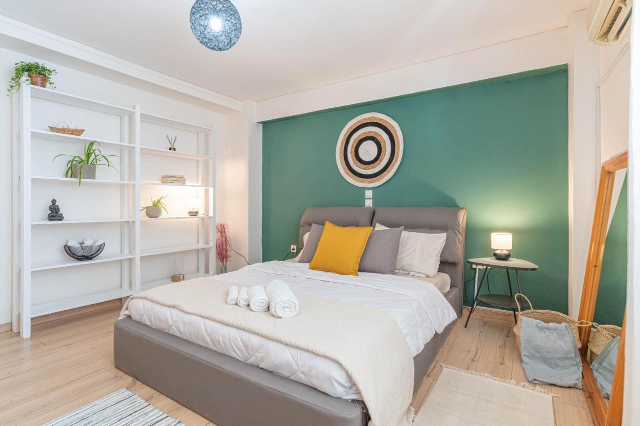 Boho Chic Apartment Under Acropolis Athene Buitenkant foto