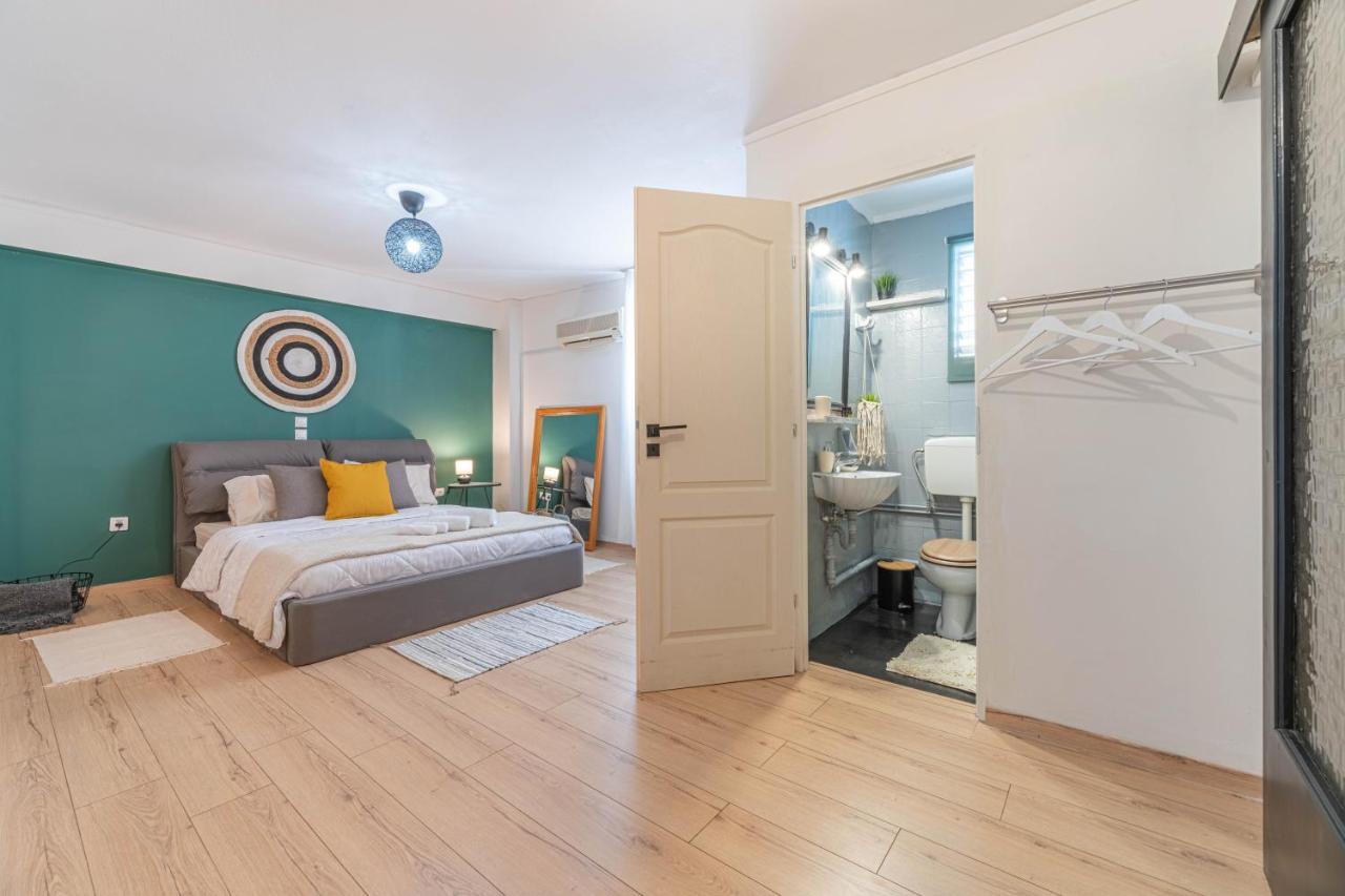 Boho Chic Apartment Under Acropolis Athene Buitenkant foto