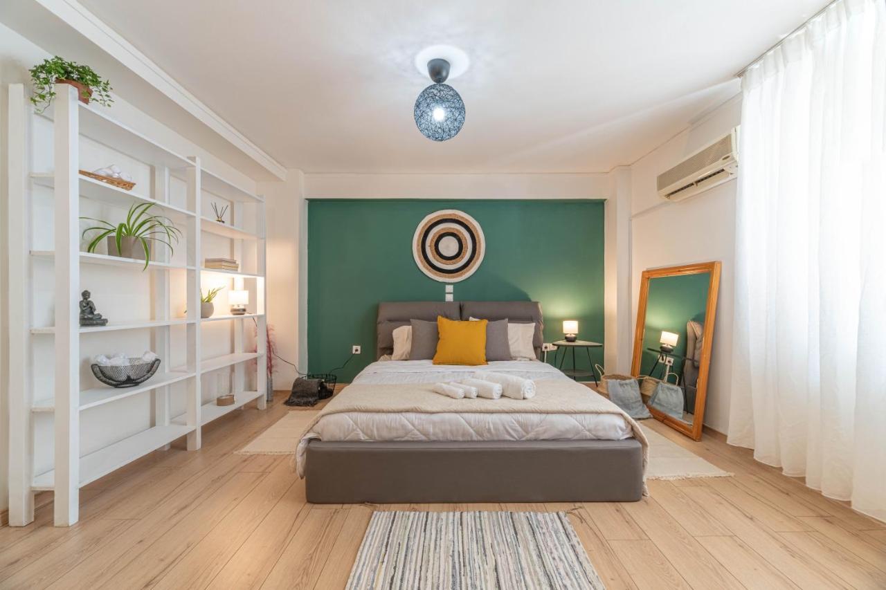 Boho Chic Apartment Under Acropolis Athene Buitenkant foto