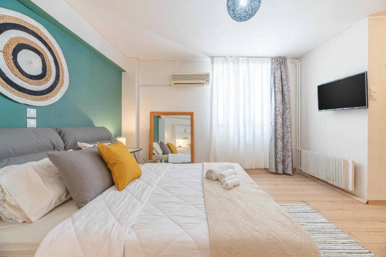 Boho Chic Apartment Under Acropolis Athene Buitenkant foto